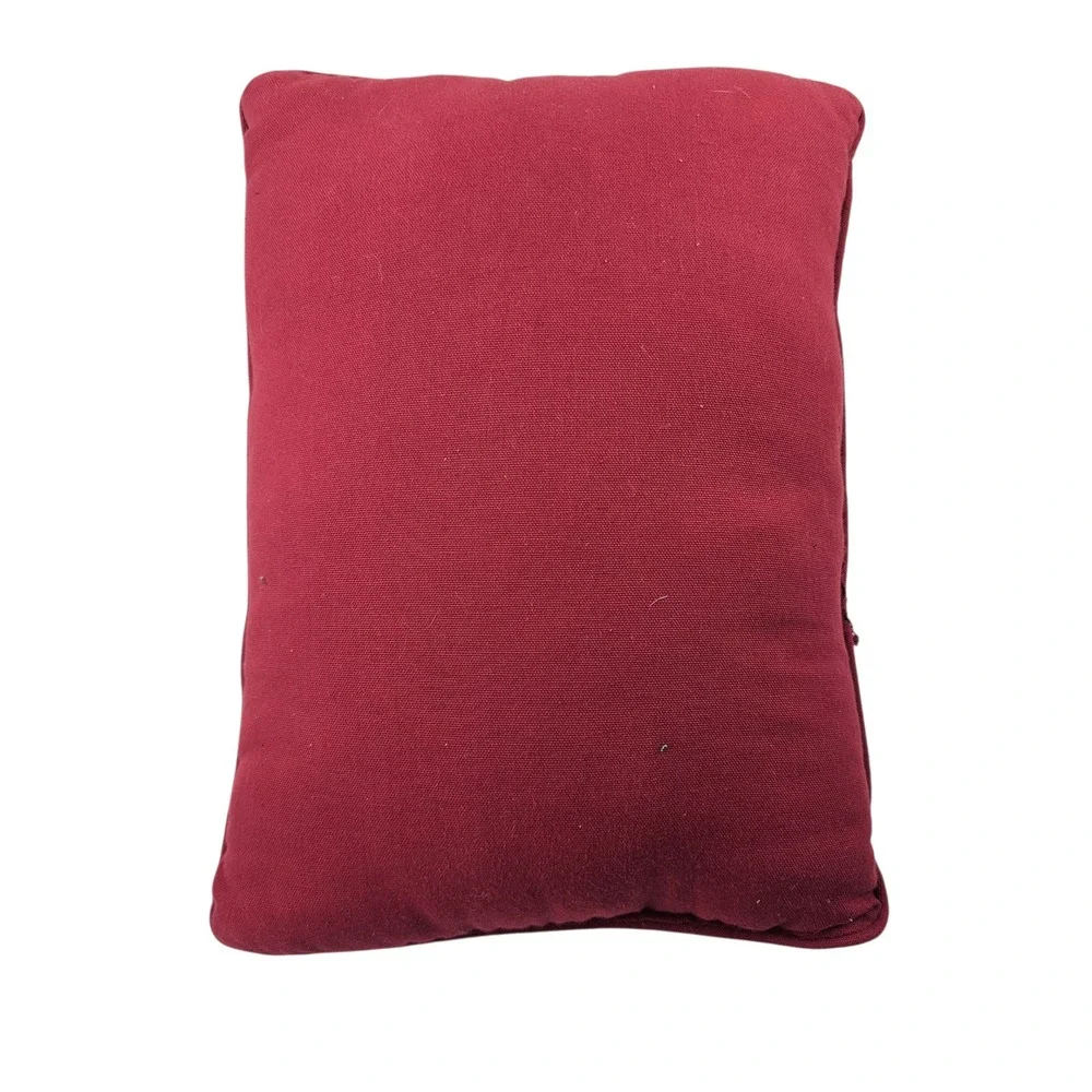 Tapestry Throw‎ Accent Pillow Home Nostalgic Vintage Style Christmas NOEL